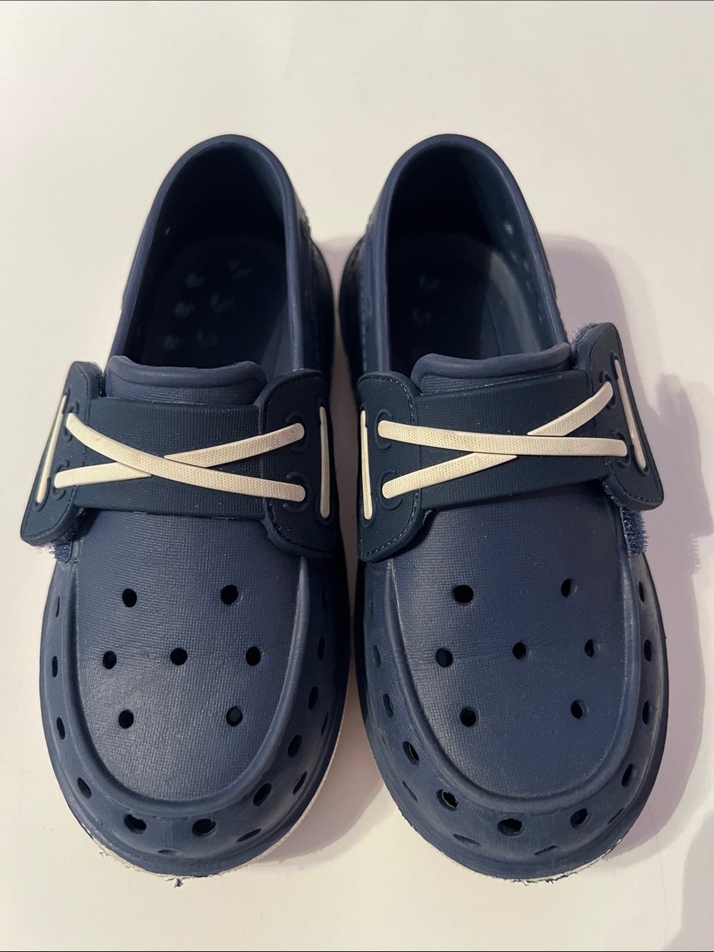 SPERRY KIDS Bahama Float Boat Shoes Navy Slip On Size 11 Water Shoe